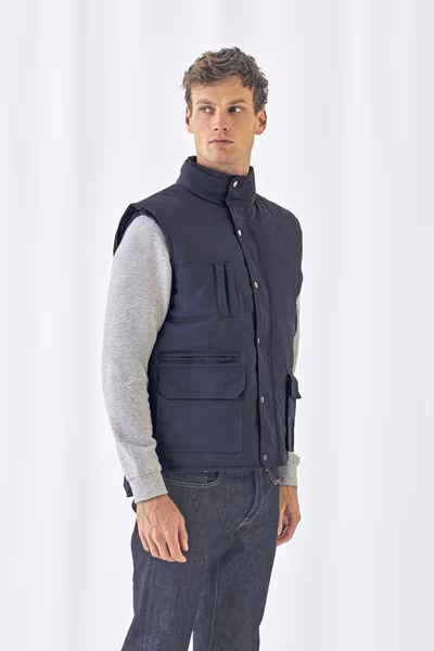 B&C COLLECTION Bodywarmer Explorer with Windstopper Function