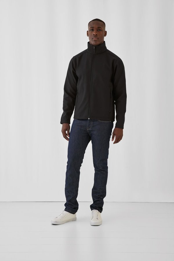 B&C COLLECTION Softshell-Jacke ID.701 mit Fleece für Herren