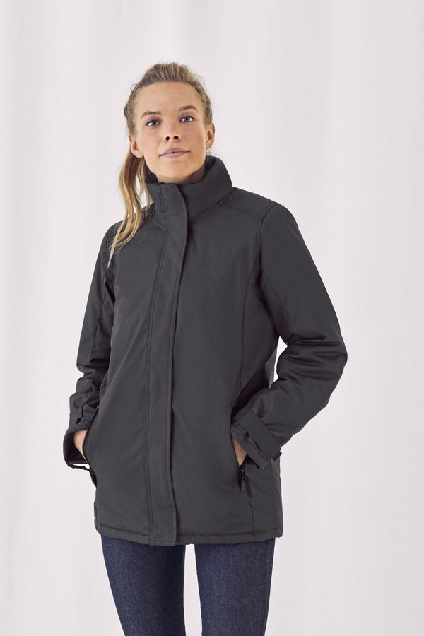 B&C COLLECTION Damenjacke Real+ mit Fleece-Futter
