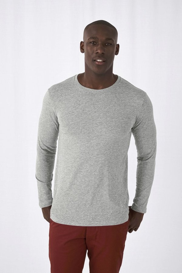 B&C Inspire Langarm-Shirt aus Bio-Baumwolle