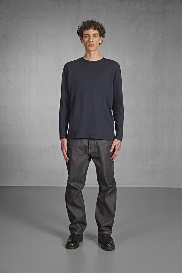 B&C Männer Langarm T-Shirt #E190 Baumwolle