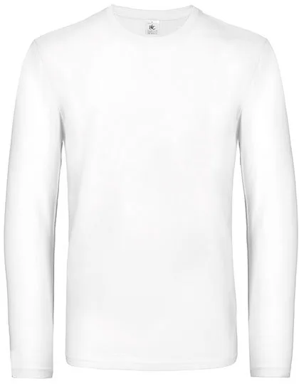 B&C T-shirt manica lunga #E190 in Cotone da Uomo