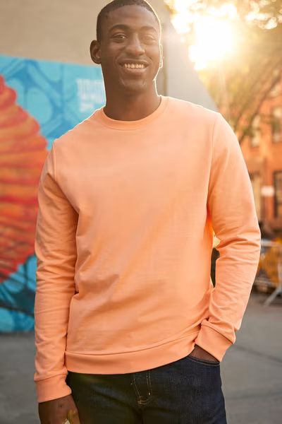 B&C Felpa Set In Sweat in Cotone-Poliestere