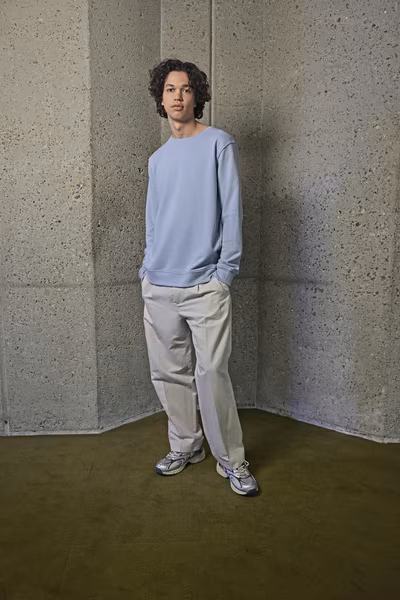 B&C Inspire Crew Neck Sweat_° White S (BCWU31B)