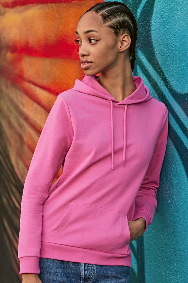 B&C Hoodie Sweat aus Baumwolle-Polyester für Damen