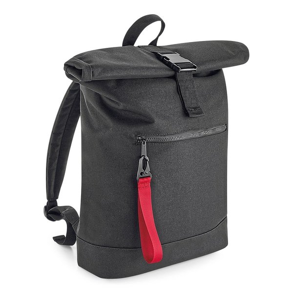 BagBase Brandbarer Schlüsselclip aus Polyester