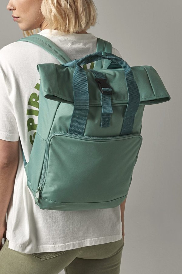 BagBase Roll-Top Rucksack mit Twin Handle