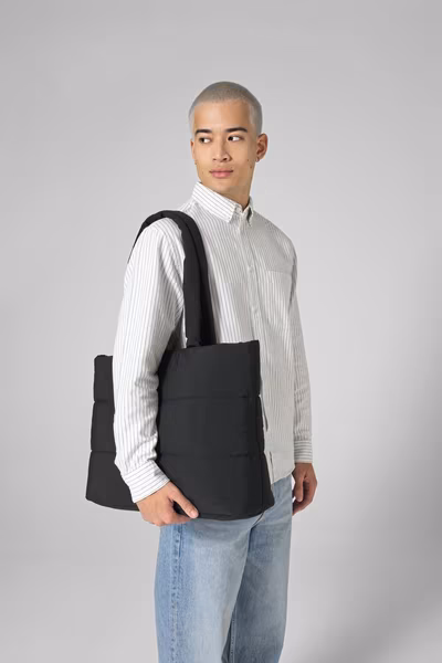 Quilted tote Bag