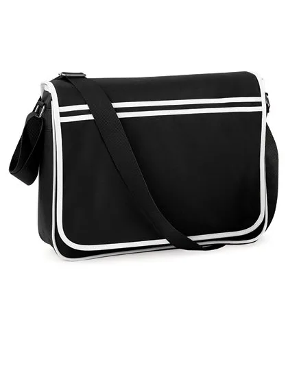BagBase Retro Messenger Bag 12L Polyester