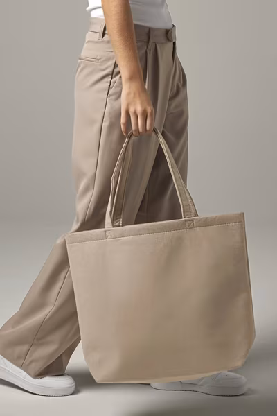 BagBase Felt Shopper with Removable Pocket