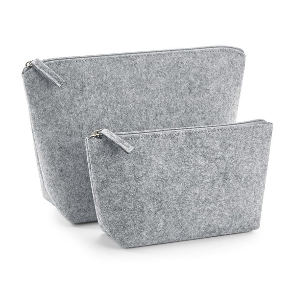 BagBase Filztasche mit Reißverschluss und Etikett