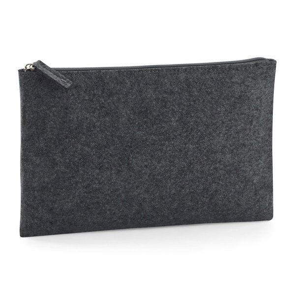 BagBase Filz Accessory Pouch mit Reißverschluss