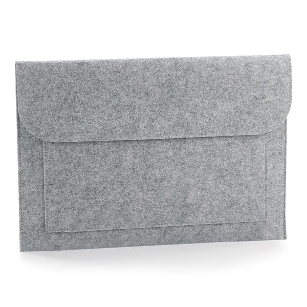 BagBase Filz Laptop-Hülle mit Einstecktasche
