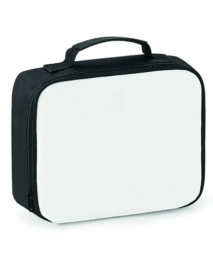 BagBase Insulated Lunch Bag made of Microfibre Black in