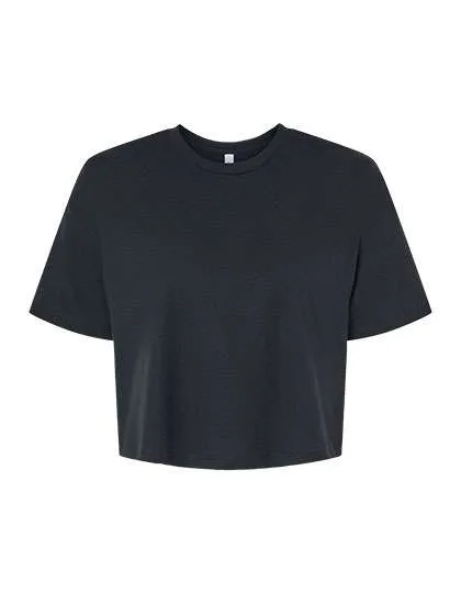 Bella+Canvas Jersey Crop T-Shirt with Crew Neck for Women