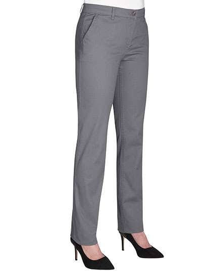 Brook Taverner Chinohose Houston Slim-Fit Baumwolle für Damen