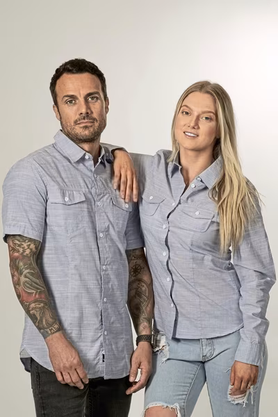 Burnside Woven Business Shirt Short Sleeve