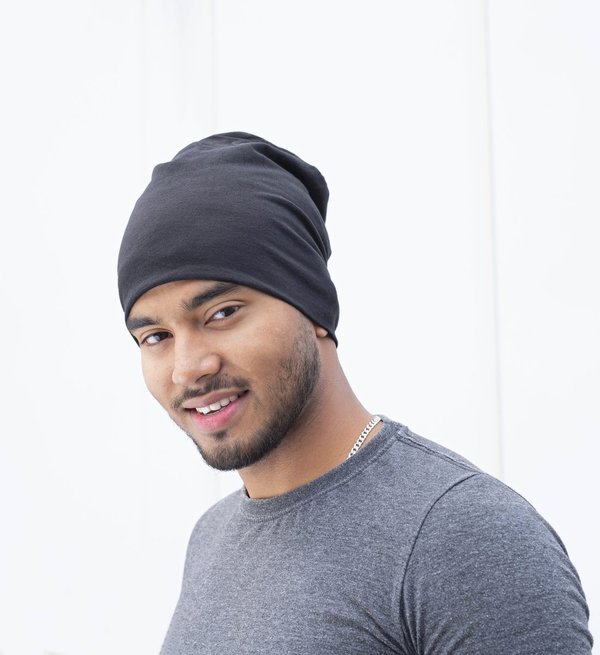 Brain Waves Bio-Baumwolle 24/7 Beanie Doppellagig