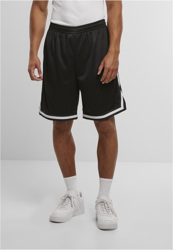 BuildYourBrand Zwei-Ton Mesh-Shorts mit Seiteneinschnitt