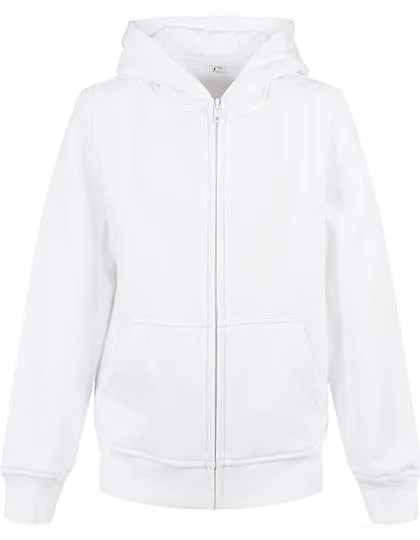 BuildYourBrand Organic Cotton Hoodie with Zip