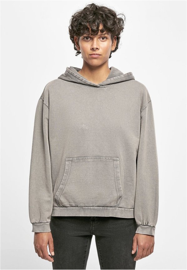 BuildYourBrand Oversize Hoody mit Acid-Waschung für Damen