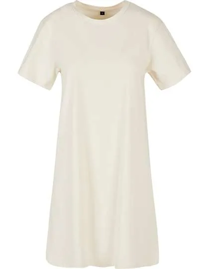 BuildYourBrand Tee-vestito con scollo girocollo da Donna