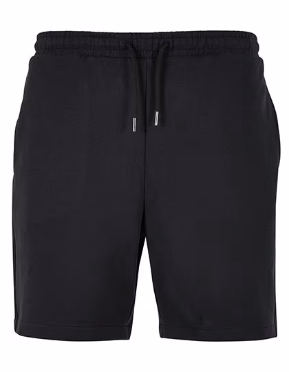 BuildYourBrand Ultra Heavy Baumwoll-Sweatshorts mit Kordelzug, Black 5XL, BY251