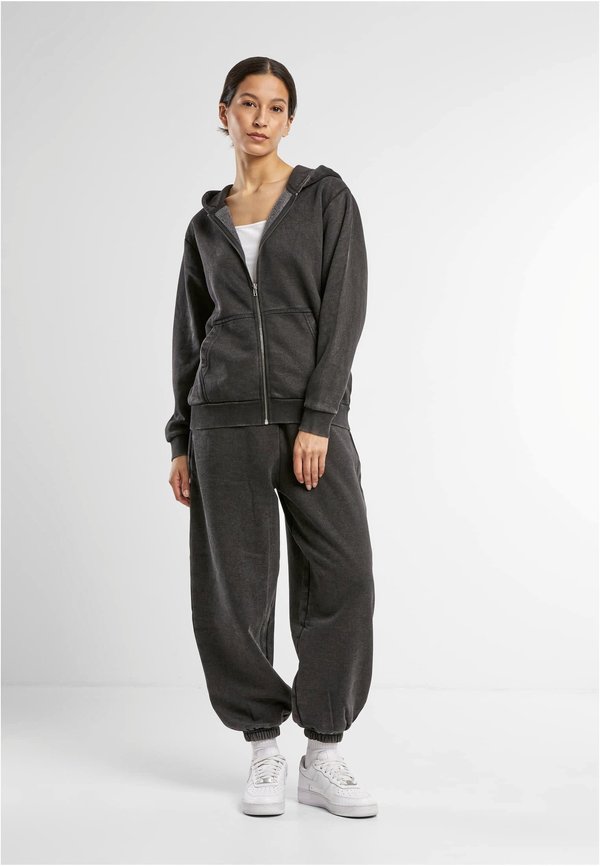 Ladies Vintage Heavy Zip Hoody