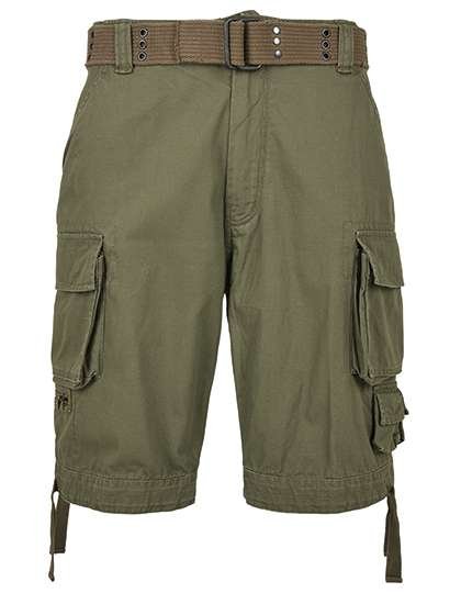 Build Your Brandit Savage Cargoshorts mit großen Seitentaschen