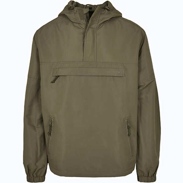 Build Your Brandit Windbreaker mit Mesh-Futter und Kordelzug