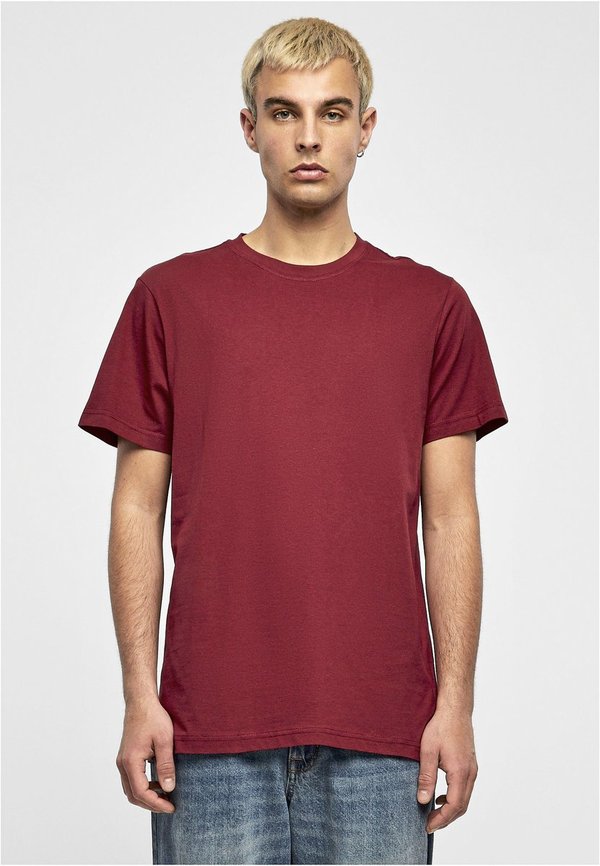 Basic Rundhals-T-Shirt aus 100% Baumwolle