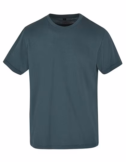 Build Your Brand Basic Basic Round Neck T-Shirt Bottle Green M (BYBB010), BYBB010