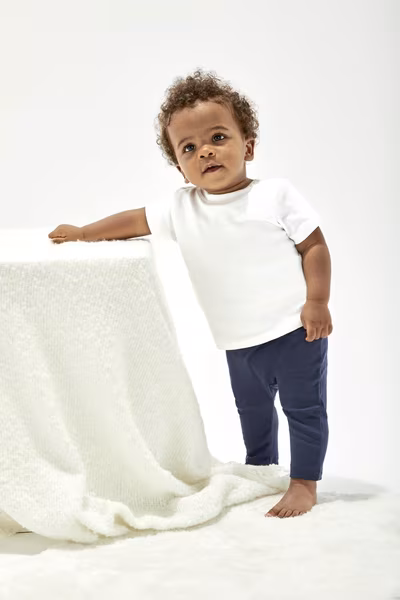 Babybugz T-shirt per Bambini in Cotone Biologico con bottoni a pressione