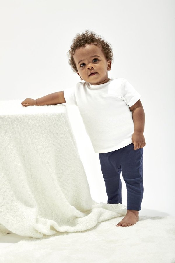 Babybugz Bio-Baumwolle Baby T-Shirt mit Druckknöpfen