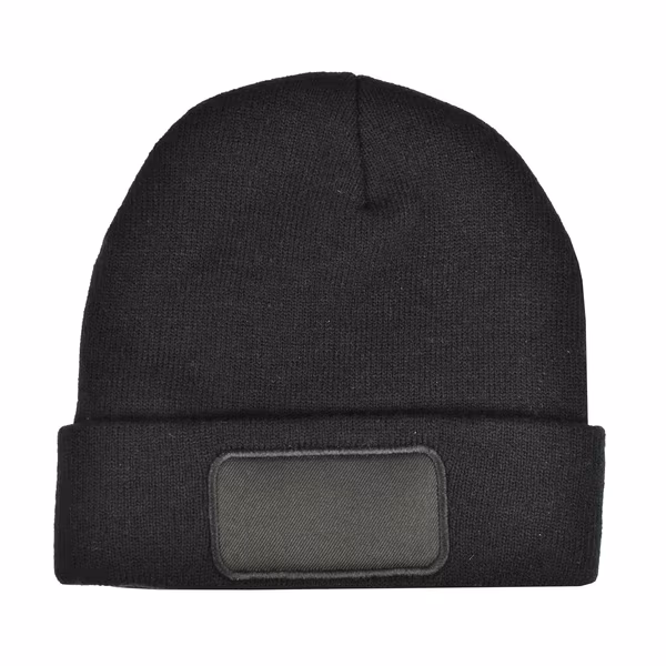 L-merch Berretto rPET con Patch Sostenibile