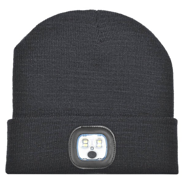 L-merch LED Beanie Black One Size (C1458)