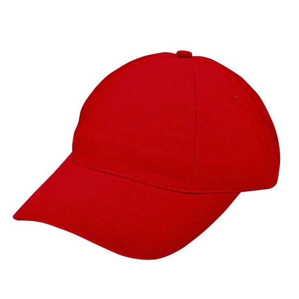 L-merch Gebürstete Baumwoll-Cap mit Klettverschluss