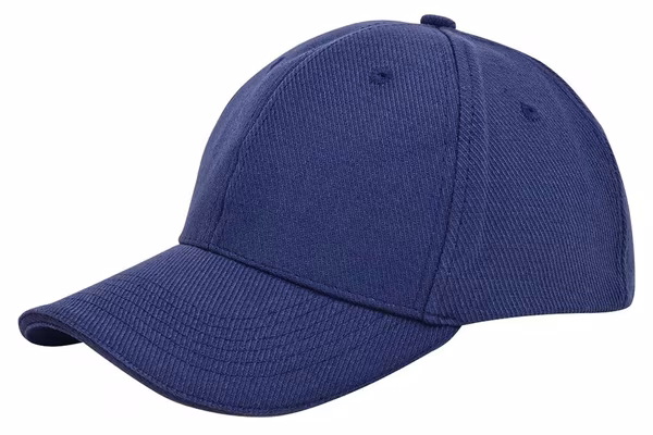 L-merch Canvas Structure Cap mit Sandwich-Schirm