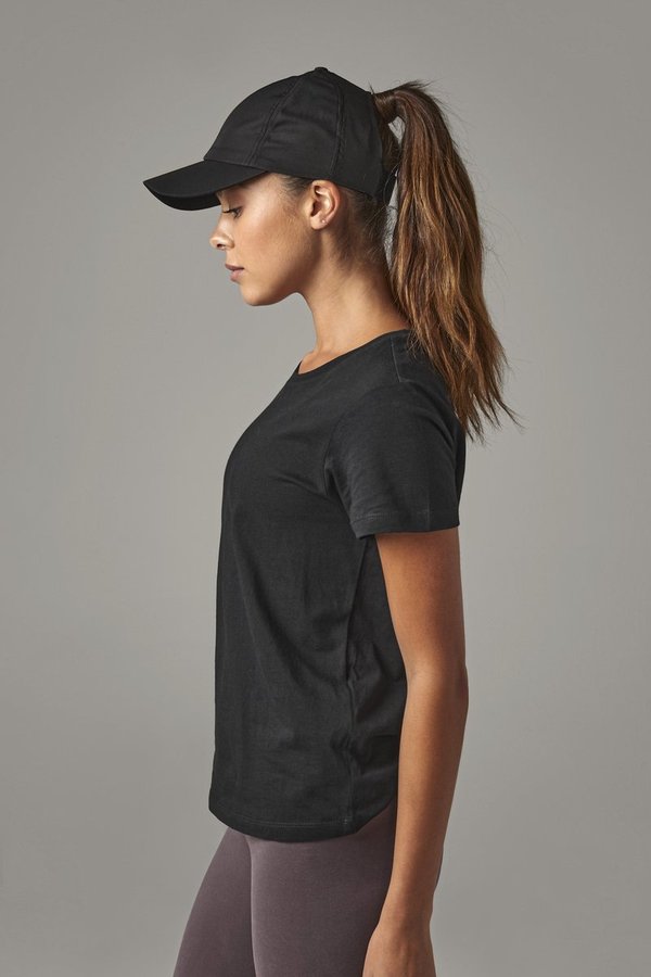Beechfield Pferdeschwanz-Cap aus recyceltem Polyester