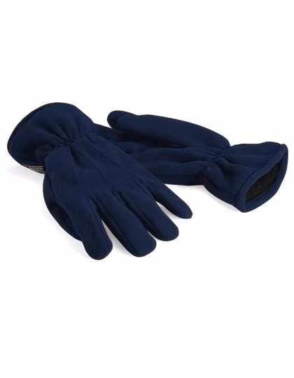 Beechfield Suprafleece® Thinsulate™ Handschuhe Schwarz/Navy, French Navy L/XL, CB295