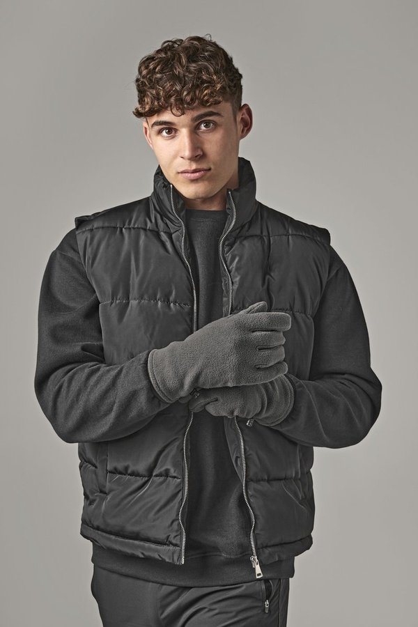 Beechfield Recycelte Fleece Handschuhe mit Clip