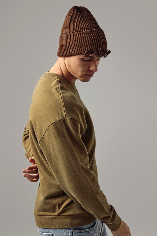 Beechfield Oversized Beanie aus recyceltem Polyester