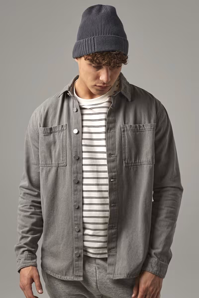 Beechfield Organic Cotton Beanie with Patch