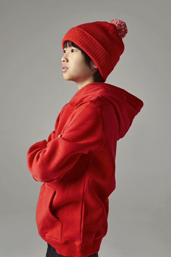 Beechfield Junior Snowstar® Beanie mit Bommel