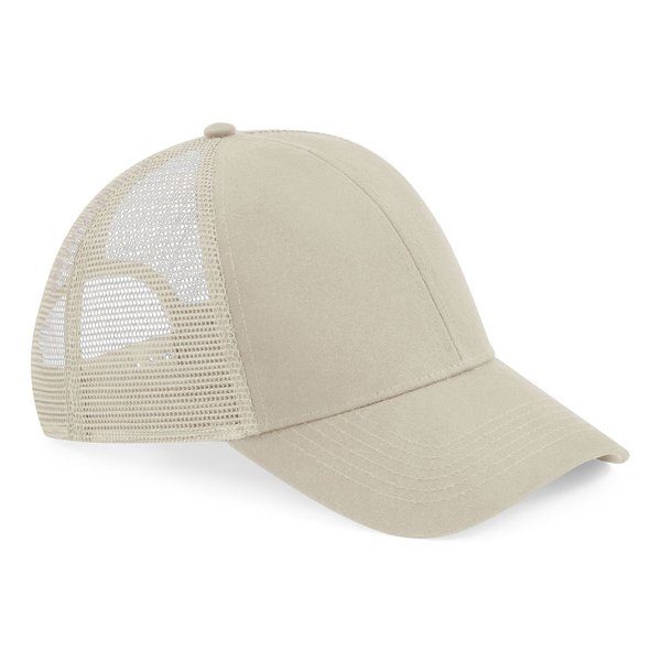 Beechfield Bio-Baumwoll Trucker Cap mit Mesh