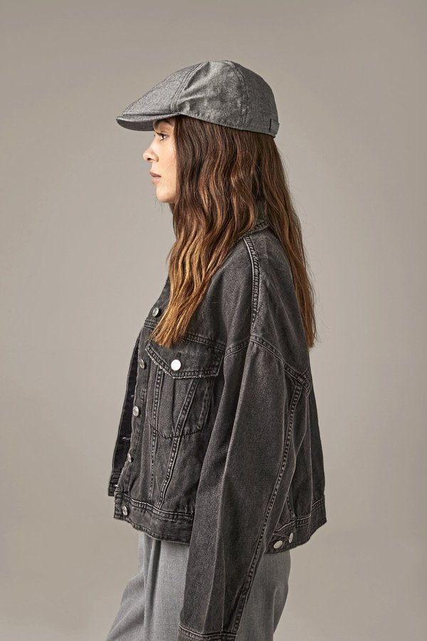 Beechfield Baumwoll-Leinen Gatsby Cap mit Schnalle