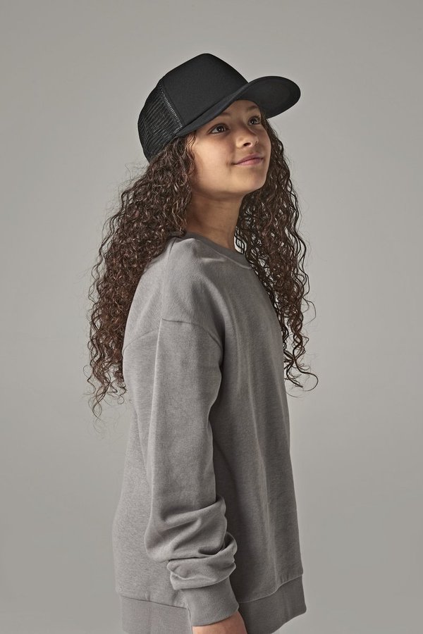 Beechfield Junior Vintage Snapback Trucker Cap