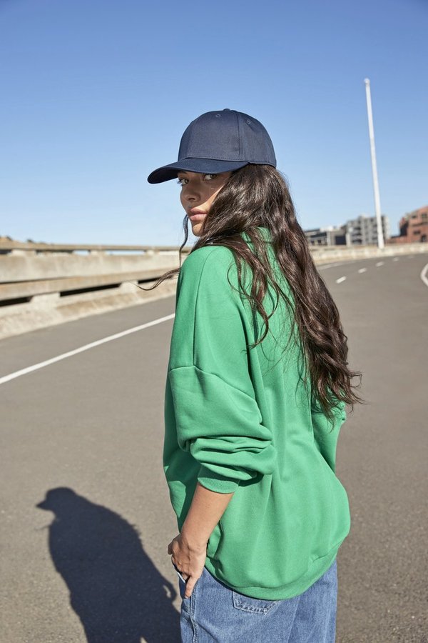 Beechfield 6-Panel Snapback aus Polyester-Baumwolle