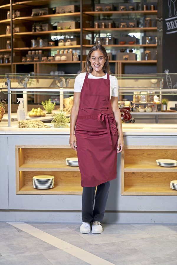 CG Workwear Schürze Verona 90 aus Bio-Baumwolle