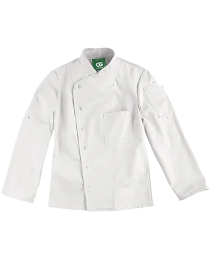 CG Workwear Sustainable Women's Chef's Jacket Turin GreeNature